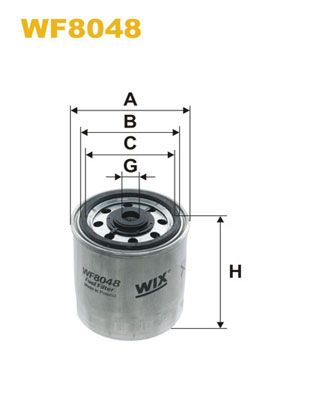 WIX FILTERS kuro filtras WF8048